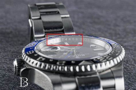 rolex watch registration number